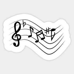 Music is my life Sticker
